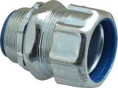 Thomas & Betts - 1-1/4" Trade, Steel Threaded Straight Liquidtight Conduit Connector - Noninsulated - A1 Tooling