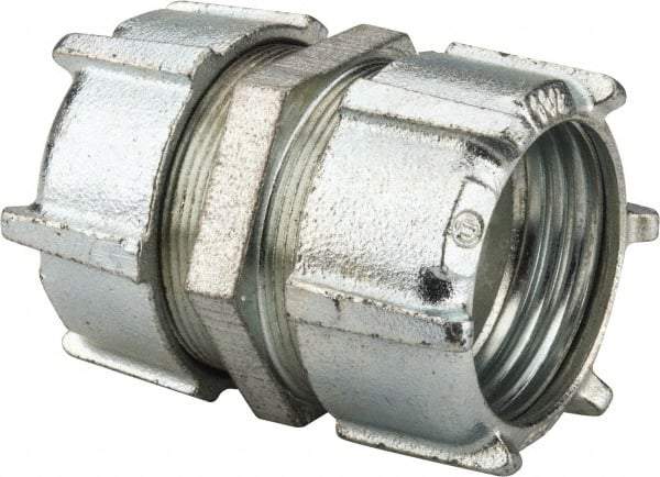 Thomas & Betts - 1-1/2" Trade, Malleable Iron Compression Rigid/Intermediate (IMC) Conduit Coupling - Noninsulated - A1 Tooling