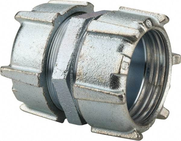 Thomas & Betts - 2" Trade, Malleable Iron Compression Rigid/Intermediate (IMC) Conduit Coupling - Noninsulated - A1 Tooling