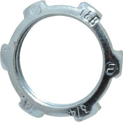 Thomas & Betts - 3/4" Trade, Steel Threaded Rigid/Intermediate (IMC) Conduit Locknut - Noninsulated - A1 Tooling