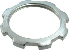 Thomas & Betts - 1-1/2" Trade, Steel Threaded Rigid/Intermediate (IMC) Conduit Locknut - Noninsulated - A1 Tooling