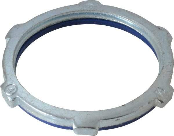 Thomas & Betts - 1-1/2" Trade, Steel Threaded Rigid/Intermediate (IMC) Conduit Locknut - Noninsulated - A1 Tooling