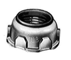 Thomas & Betts - 3/4" Trade, Steel Threaded Rigid/Intermediate (IMC) Conduit Bushing - Partially Insulated - A1 Tooling