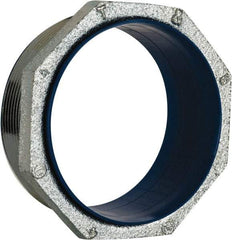 Thomas & Betts - 4" Trade, Malleable Iron Threaded Rigid/Intermediate (IMC) Conduit Nipple - Insulated - A1 Tooling