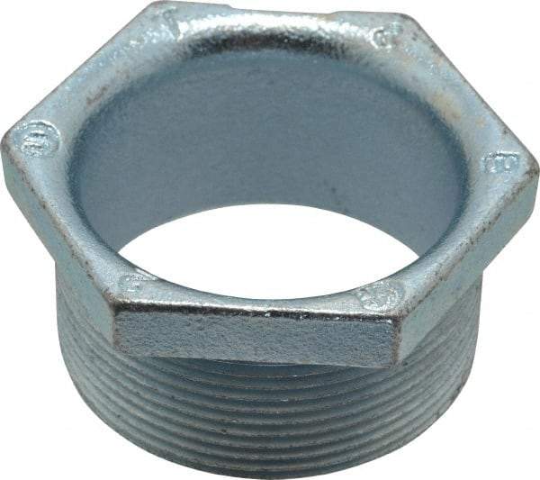 Thomas & Betts - 2" Trade, Malleable Iron Threaded Rigid/Intermediate (IMC) Conduit Nipple - Noninsulated - A1 Tooling