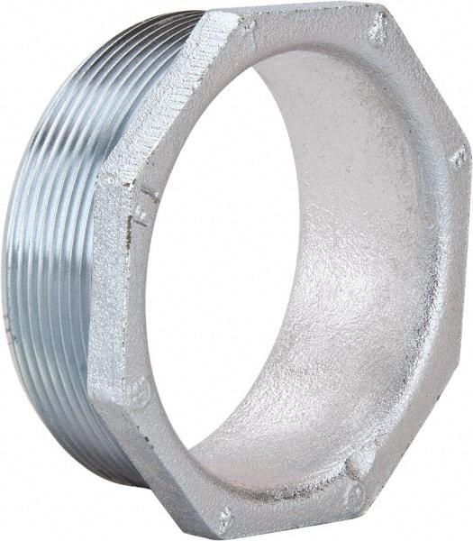 Thomas & Betts - 4" Trade, Malleable Iron Threaded Rigid/Intermediate (IMC) Conduit Nipple - Noninsulated - A1 Tooling