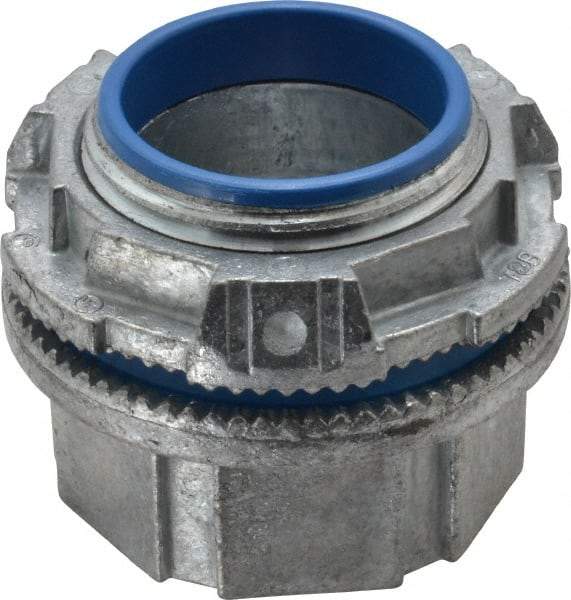 Thomas & Betts - 1-1/4" Trade, Zinc Threaded Rigid/Intermediate (IMC) Conduit Hub - Partially Insulated - A1 Tooling