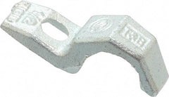 Thomas & Betts - 1/2" Pipe, Steel, Hot Dipped Galvanized" Pipe or Conduit Strap - 1/4" Bolt, 1 Mounting Hole - A1 Tooling