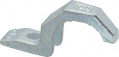 Thomas & Betts - 1" Pipe, Steel, Hot Dipped Galvanized" Pipe or Conduit Strap - 1/4" Bolt, 1 Mounting Hole - A1 Tooling