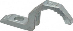 Thomas & Betts - 1-1/4" Pipe, Steel, Hot Dipped Galvanized" Pipe or Conduit Strap - 3/8" Bolt, 1 Mounting Hole - A1 Tooling