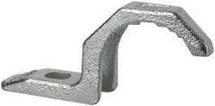 Thomas & Betts - 1-1/2" Pipe, Steel, Hot Dipped Galvanized" Pipe or Conduit Strap - 3/8" Bolt, 1 Mounting Hole - A1 Tooling