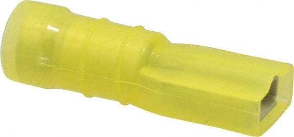 Thomas & Betts - 12 to 10 AWG, Nylon, Fully Insulated, Female Wire Disconnect - 1/4 Inch Wide Tab, Yellow, CSA Certified, RoHS Compliant, UL 94 V-2, UL File E66716, UL Listed - A1 Tooling