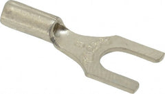 Thomas & Betts - #8 Stud, 22 to 16 AWG Compatible, Noninsulated, Crimp Connection, Standard Fork Terminal - A1 Tooling