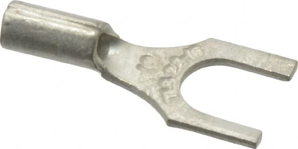 Thomas & Betts - #10 Stud, 22 to 16 AWG Compatible, Noninsulated, Crimp Connection, Standard Fork Terminal - A1 Tooling