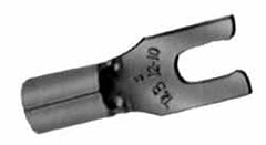 Thomas & Betts - #8 Stud, 18 to 14 AWG Compatible, Noninsulated, Crimp Connection, Locking Fork Terminal - A1 Tooling