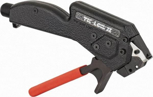 Thomas & Betts - 0 to 1/4 Inch Wide, Up to 250 Lb. Tensile Strength, Stainless Steel Cable Tie Installation Tool - Automatic Actuation, RoHS Compliant - A1 Tooling