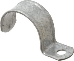 Thomas & Betts - 2" Pipe, Steel, Zinc Plated" Pipe or Conduit Strap - 1 Mounting Hole - A1 Tooling