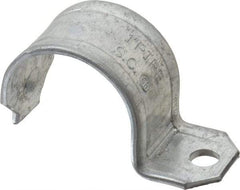 Thomas & Betts - 1" Pipe, Steel, Zinc Plated" Pipe or Conduit Strap - 1 Mounting Hole - A1 Tooling