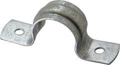 Thomas & Betts - 3/4 Pipe, Steel, Zinc Plated Pipe or Conduit Strap - 2 Mounting Holes - A1 Tooling