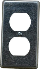 Thomas & Betts - Electrical Outlet Box Steel Device Cover - Includes Phillips Head Screw - A1 Tooling