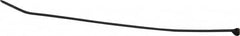 Thomas & Betts - 8.19" Long Black Nylon Standard Cable Tie - 40 Lb Tensile Strength, 1.04mm Thick, 50.8mm Max Bundle Diam - A1 Tooling