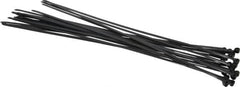 Thomas & Betts - 14.2" Long Black Nylon Standard Cable Tie - 50 Lb Tensile Strength, 1.4mm Thick, 101.6mm Max Bundle Diam - A1 Tooling