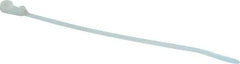 Thomas & Betts - 6" Long Natural (Color) Nylon Mountable Cable Tie - 40 Lb Tensile Strength, 1.31mm Thick, 28.7mm Max Bundle Diam - A1 Tooling