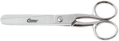 Clauss - 2" LOC, 6" OAL Carbon Steel Blunt Point Scissors - For Paper, Fabric - A1 Tooling