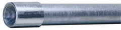 Made in USA - 1-1/4" Trade Size, 10' Long, Rigid Conduit - Steel, 1-1/4" ID - A1 Tooling