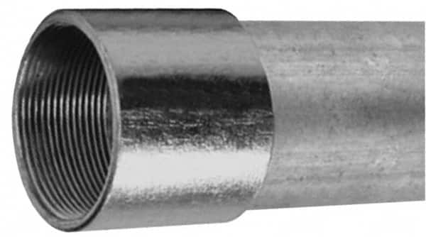 Made in USA - 3-1/2" Trade Size, 10' Long, Rigid Conduit - Steel, 3-1/2" ID - A1 Tooling