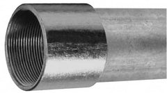 Made in USA - 3-1/2" Trade Size, 10' Long, Rigid Conduit - Steel, 3-1/2" ID - A1 Tooling