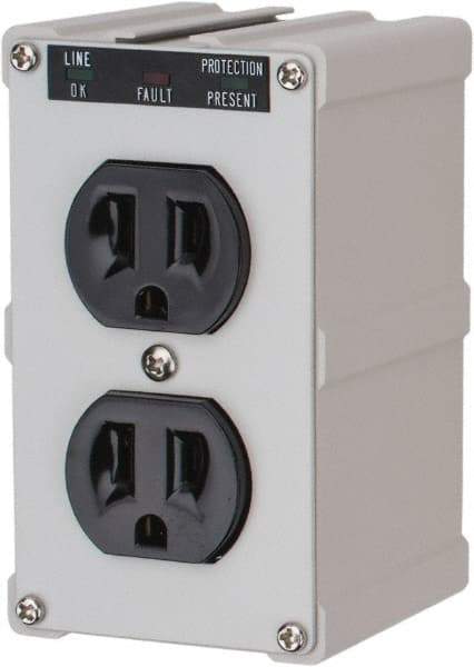 Tripp-Lite - 2 Outlets, 120 Volts, 15 Amps, Power Outlet Strip - Direct Plug-in Mount, 5-15P NEMA Configuration, 4" Strip, CSA Approved, cULus, IEEE 587 Category A Specifications, IEEE 587 Category B Specifications, UL1449 3rd Edition - A1 Tooling