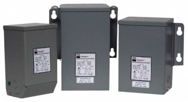 Sola/Hevi-Duty - 1 Phase, 120/208/240/277 Volt Input, 120/240 Volt Output, 60 Hz, 3 kVA, General Purpose Transformer - 4, 12, 3R, 4X NEMA Rating, 239°F Temp Rise, 10 Inch Wide x 7 Inch Deep x 12 Inch High, Indoor, Outdoor, Wall Mount - A1 Tooling