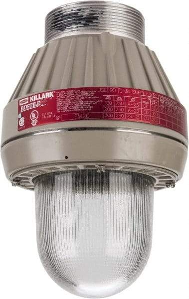 Hubbell Killark - 120 VAC, 100, 150, 200 & 300 Watt, Incandescent Hazardous Location Light Fixture - Corrosion, Dirt, Dust, Moisture & Vibration Resistant, Aluminum Housing - A1 Tooling