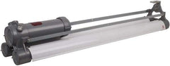 Hubbell Killark - 120 VAC, 40 Watt, Fluorescent Hazardous Location Light Fixture - Corrosion, Dirt, Moisture & Vibration Resistant, Aluminum Alloy Housing, 52-13/16" Long x 11" Wide x 9-3/32" High - A1 Tooling