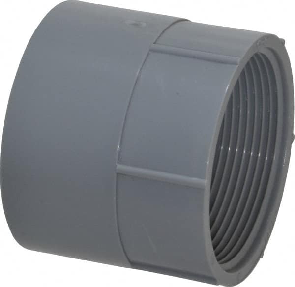 Thomas & Betts - 2" Trade, PVC Threaded Rigid Conduit Female Adapter - Insulated - A1 Tooling