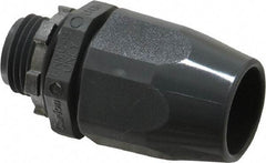 Thomas & Betts - 1/2" Trade, Thermoplastic Threaded Straight Liquidtight Conduit Connector - Insulated - A1 Tooling