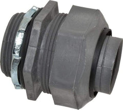 Thomas & Betts - 1-1/4" Trade, Thermoplastic Threaded Straight Liquidtight Conduit Connector - Insulated - A1 Tooling