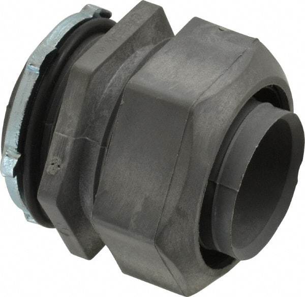 Thomas & Betts - 1-1/2" Trade, Thermoplastic Threaded Straight Liquidtight Conduit Connector - Insulated - A1 Tooling