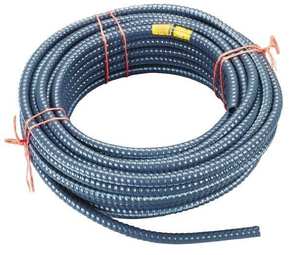 Thomas & Betts - 1-1/4" Trade Size, 100' Long, Flexible Liquidtight Conduit - PVC, 1.385" ID, Gray - A1 Tooling