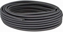 Thomas & Betts - 3/8" Trade Size, 100' Long, Flexible Liquidtight Conduit - PVC, 0.489" ID, Black - A1 Tooling