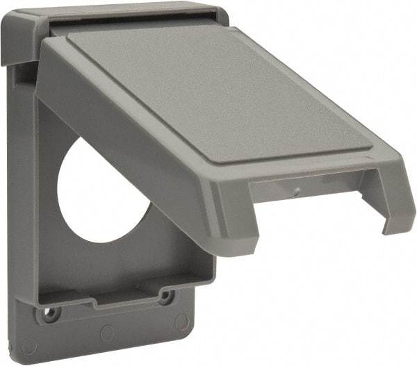 Thomas & Betts - Electrical Outlet Box Polycarbonate Single Receptacle Cover - A1 Tooling