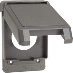 Thomas & Betts - Electrical Outlet Box Polycarbonate Single Receptacle Cover - A1 Tooling