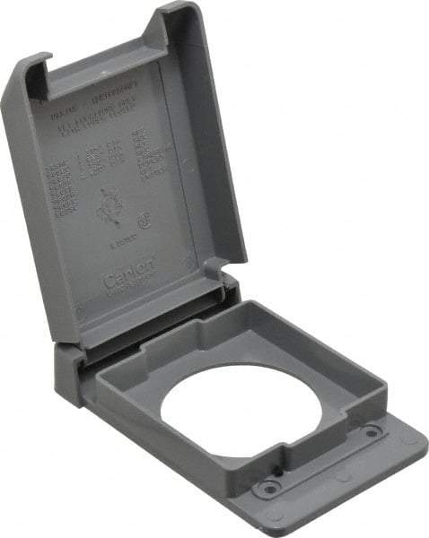 Thomas & Betts - Electrical Outlet Box Polycarbonate Single Receptacle Cover - A1 Tooling