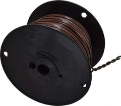 Southwire - 18 AWG, 16 Strand, Brown Machine Tool Wire - PVC, Acid, Moisture and Oil Resistant, 500 Ft. Long - A1 Tooling