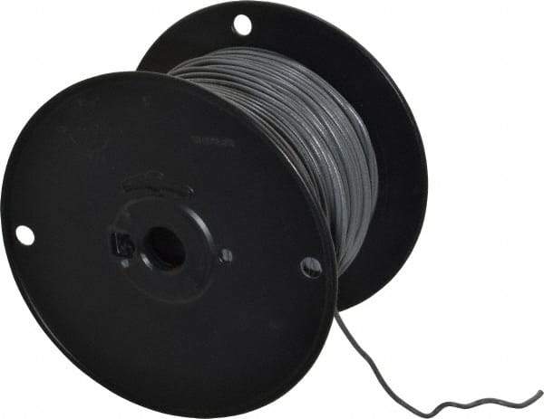 Southwire - 18 AWG, 16 Strand, Gray Machine Tool Wire - PVC, Acid, Moisture and Oil Resistant, 500 Ft. Long - A1 Tooling