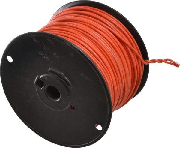 Southwire - 16 AWG, 26 Strand, Orange Machine Tool Wire - PVC, Acid, Moisture and Oil Resistant, 500 Ft. Long - A1 Tooling