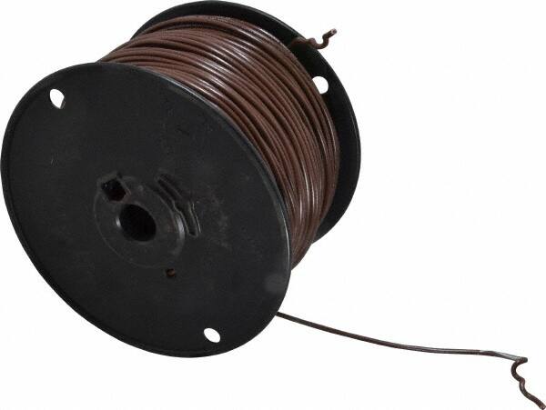 Southwire - 16 AWG, 26 Strand, Brown Machine Tool Wire - PVC, Acid, Moisture and Oil Resistant, 500 Ft. Long - A1 Tooling