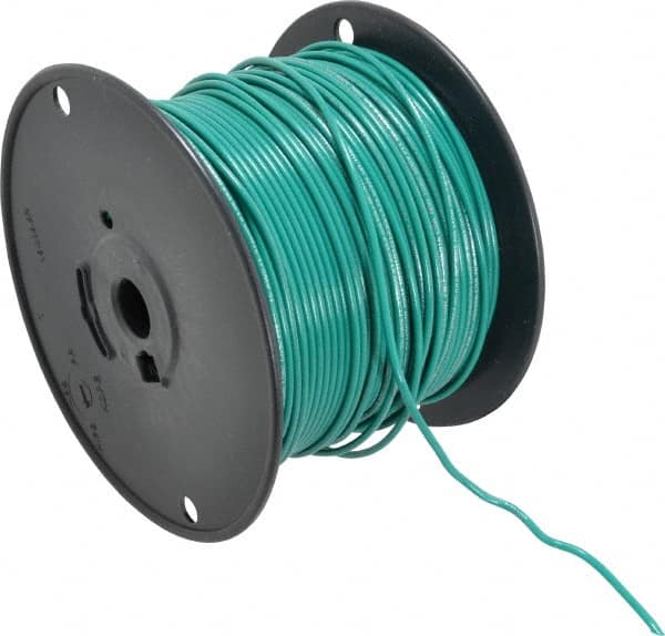 Southwire - 16 AWG, 26 Strand, Green Machine Tool Wire - PVC, Acid, Moisture and Oil Resistant, 500 Ft. Long - A1 Tooling