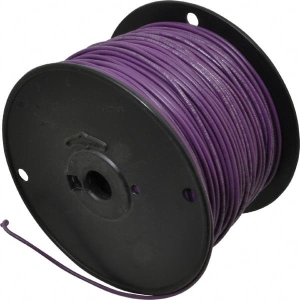 Southwire - 16 AWG, 26 Strand, Purple Machine Tool Wire - PVC, Acid, Moisture and Oil Resistant, 500 Ft. Long - A1 Tooling